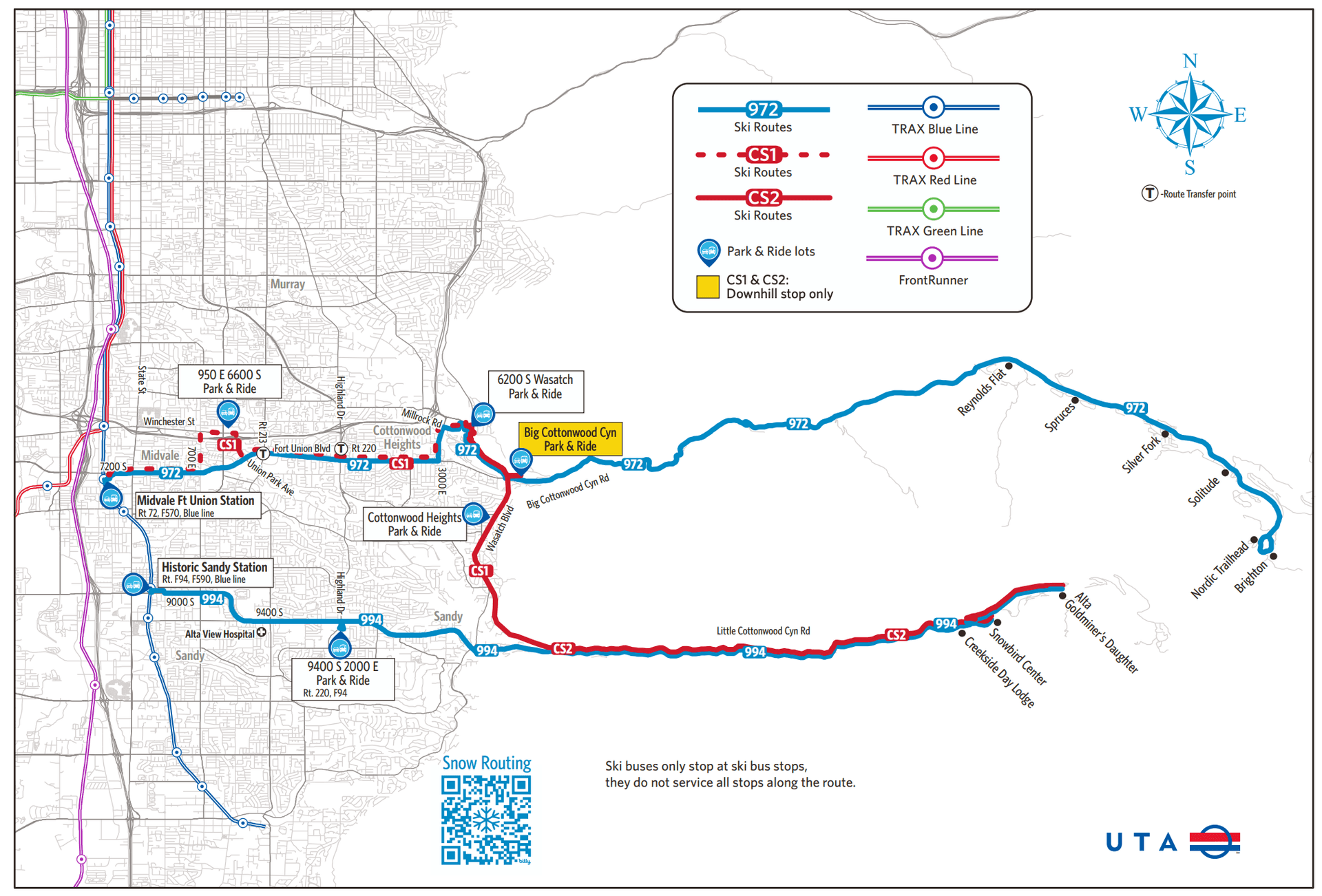 2026 UTA Bus Service