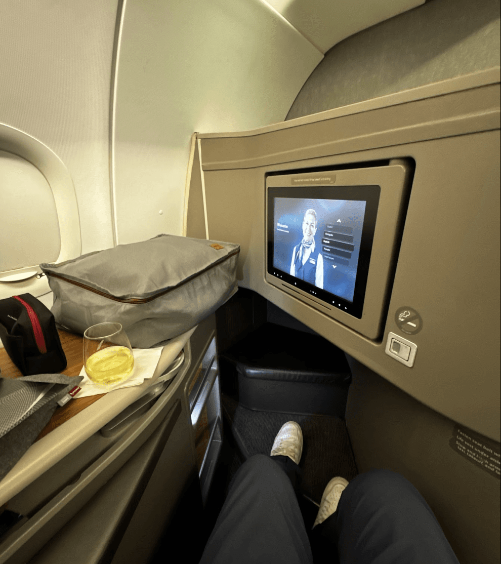 AA Transcon from 27k Points Biz, 40k First